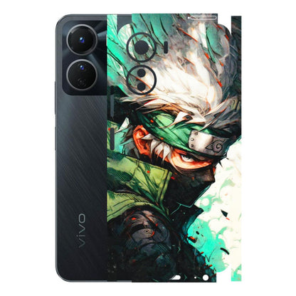 VIVO Y Series Phone Skins (All Models) - Kakashi Side Profile - 3D Embossed Finish (L-249) Vivo Y16