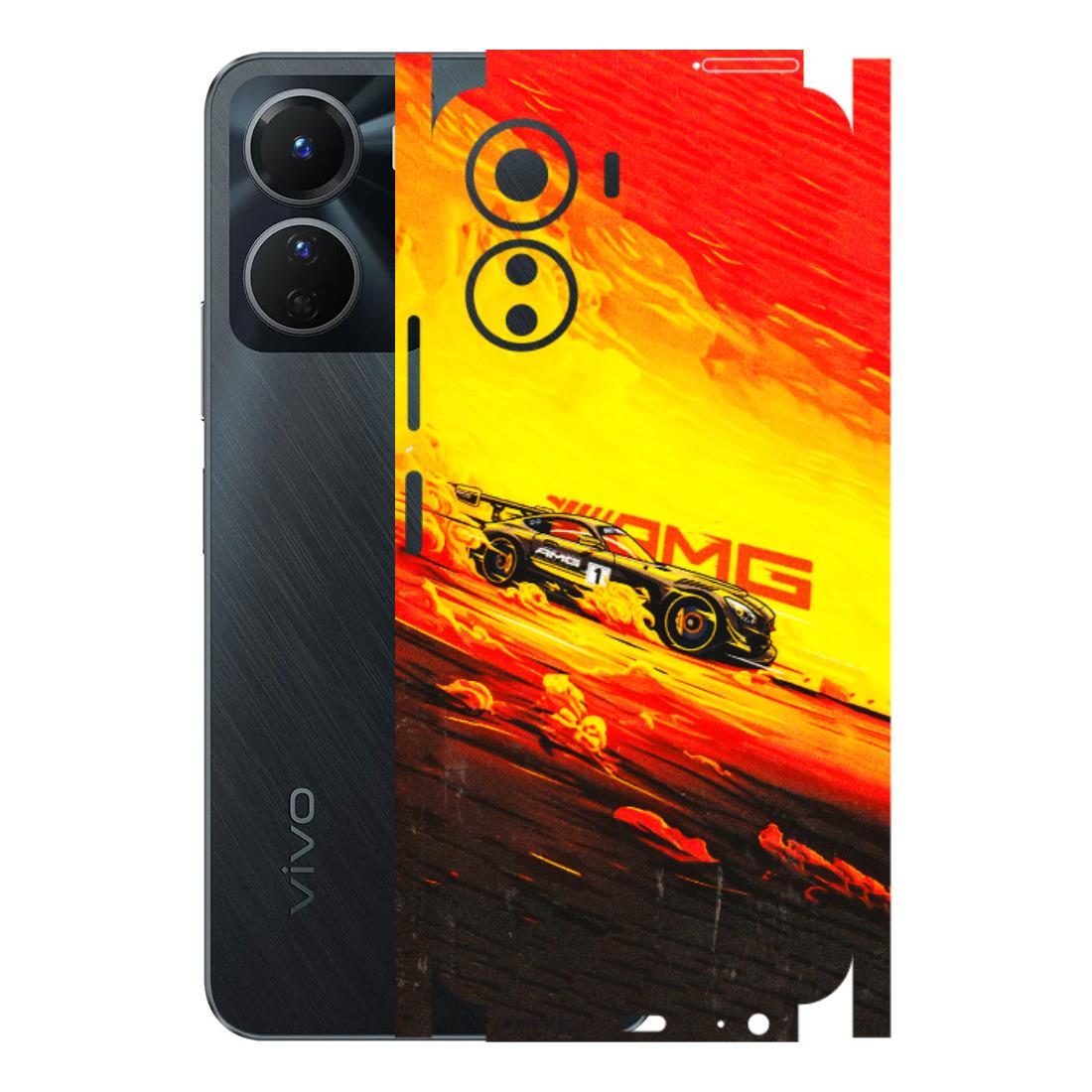 VIVO Y Series Phone Skins (All Models) - AMG Car Speed Cover - 3D Embossed Finish (L-256) Vivo Y16
