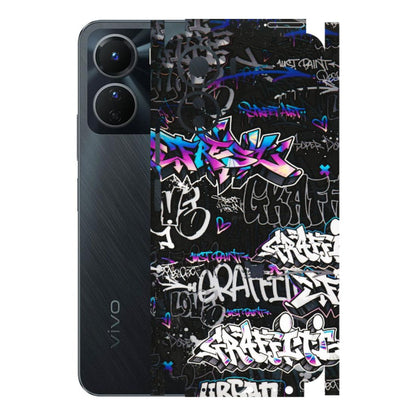 VIVO Y Series Phone Skins (All Models) - Graffiti Killer - 3D Embossed Finish (L-274) Vivo Y16
