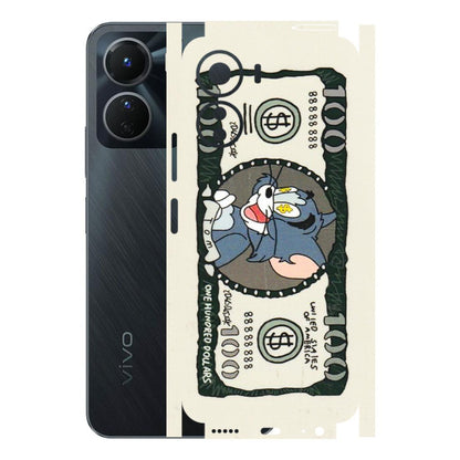 VIVO Y Series Phone Skins (All Models) - Tom Hundred Dollar - 3D Embossed Finish (L-324) Vivo Y16