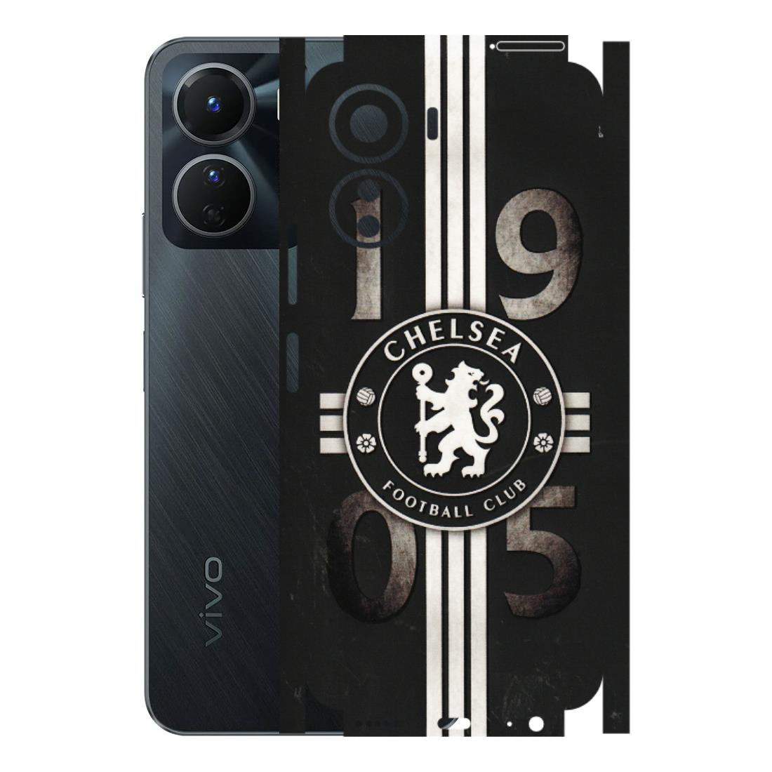 VIVO Y Series Phone Skins (All Models) - Chelsea Fan Club - 3D Embossed Finish (L-36) Vivo Y16