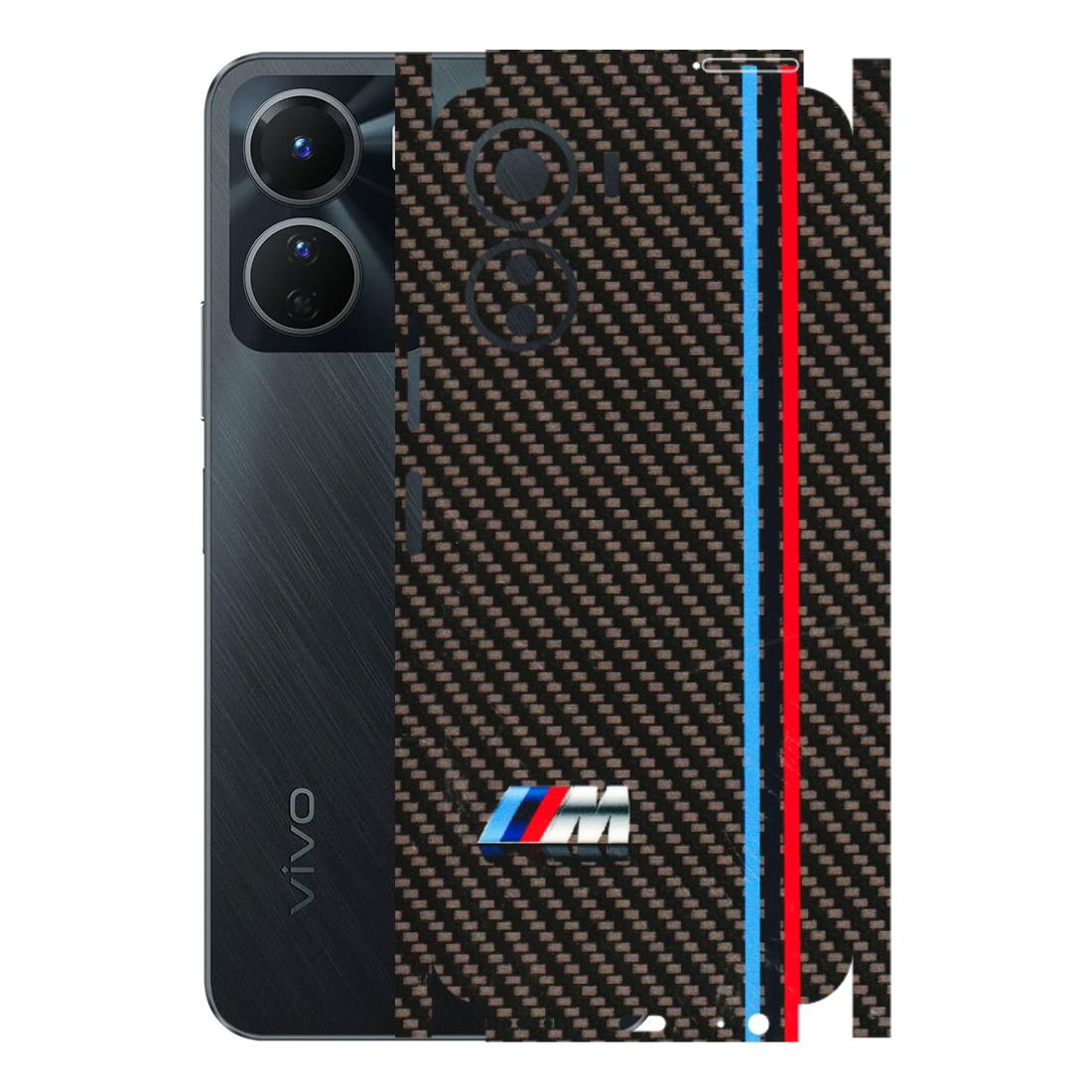 VIVO Y Series Phone Skins (All Models) - BM Carbon Fiber Feels - 3D Embossed Finish (L-38) Vivo Y16