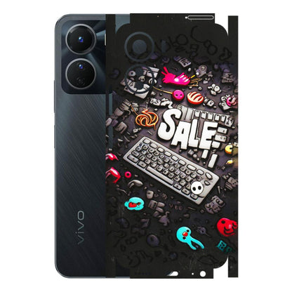 VIVO Y Series Phone Skins (All Models) - Gadgets Sale - 3D Embossed Finish (L-50) Vivo Y16