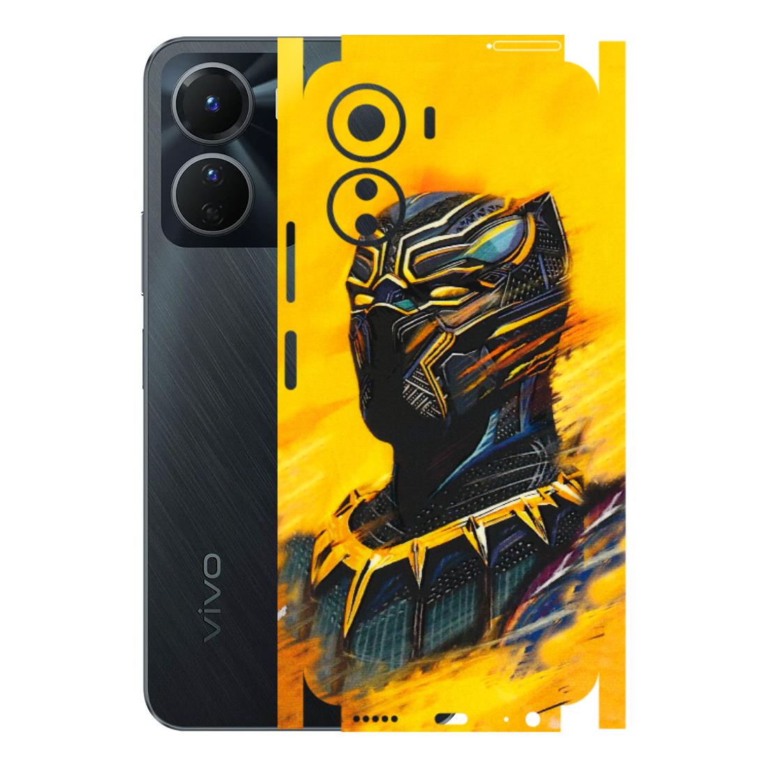 VIVO Y Series Phone Skins (All Models) - Yellow Panther - 3D Embossed Finish (L-54) Vivo Y16