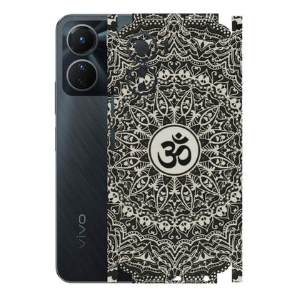 VIVO Y Series Phone Skins (All Models) - Aum Elegant Mandala - 3D Embossed Finish (L-62) Vivo Y16