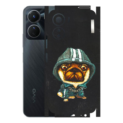 VIVO Y Series Phone Skins (All Models) - Puppy N Hoodie - 3D Embossed Finish (L-90) Vivo Y16