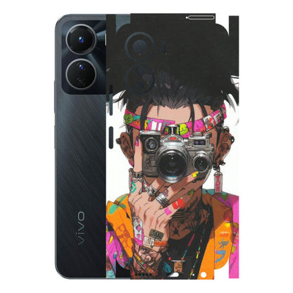 VIVO Y Series Phone Skins (All Models) - Camera Lover Girl - Matte Finish (M-09) Vivo Y16