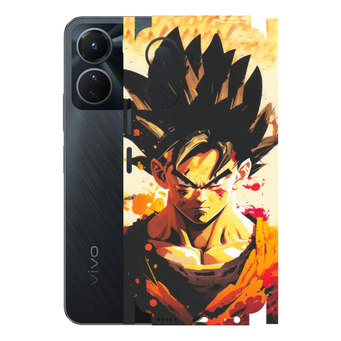 VIVO Y Series Phone Skins (All Models) - Angry Goku - Matte Finish (M-12) Vivo Y16