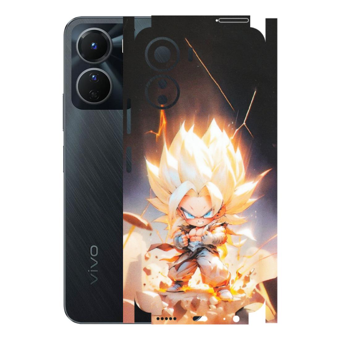 VIVO Y Series Phone Skins (All Models) - Goku Dragon Cute Anime - Matte Finish (M-131) Vivo Y16