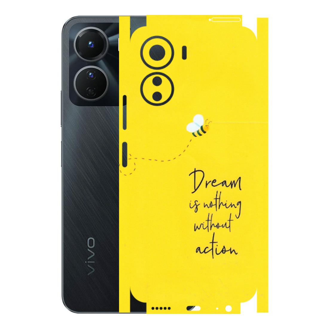 VIVO Y Series Phone Skins (All Models) - Dream Is Nothing Without Action - Matte Finish (M-138) Vivo Y16