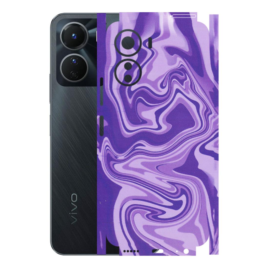 VIVO Y Series Phone Skins (All Models) - Hazy Purple Nights - Matte Finish (M-14) Vivo Y16