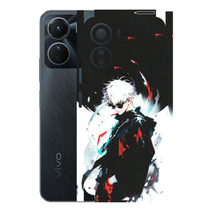 VIVO Y Series Phone Skins (All Models) - Gojo Powerful Charater Kaisen Anime - Matte Finish (M-144) Vivo Y16