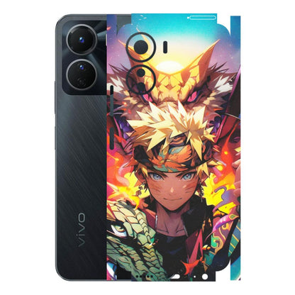 VIVO Y Series Phone Skins (All Models) - Angry Naruto Anime - Matte Finish (M-148) Vivo Y16