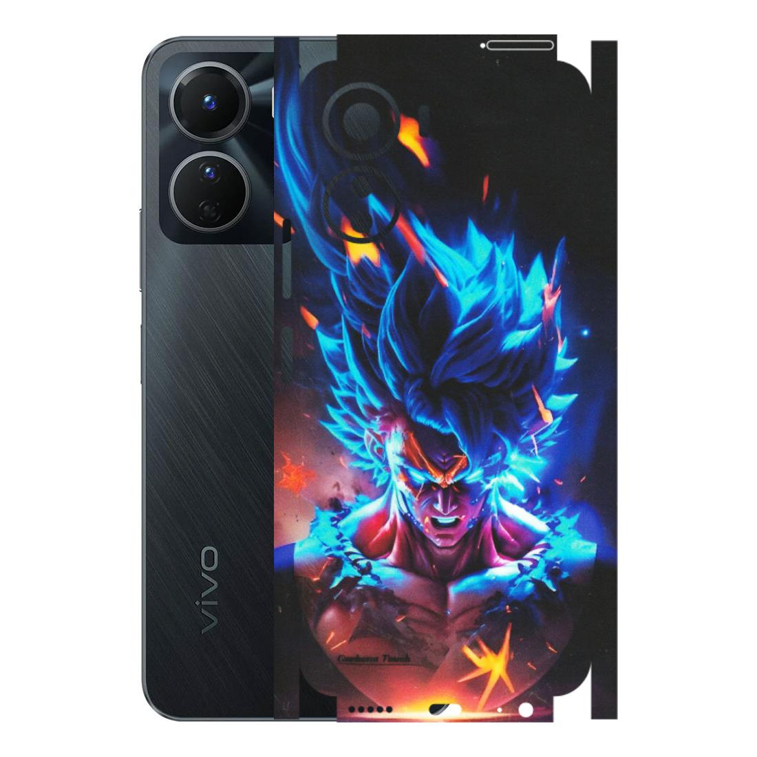 VIVO Y Series Phone Skins (All Models) - Angry Goku Dragon Ball Anime - Matte Finish (M-150) Vivo Y16