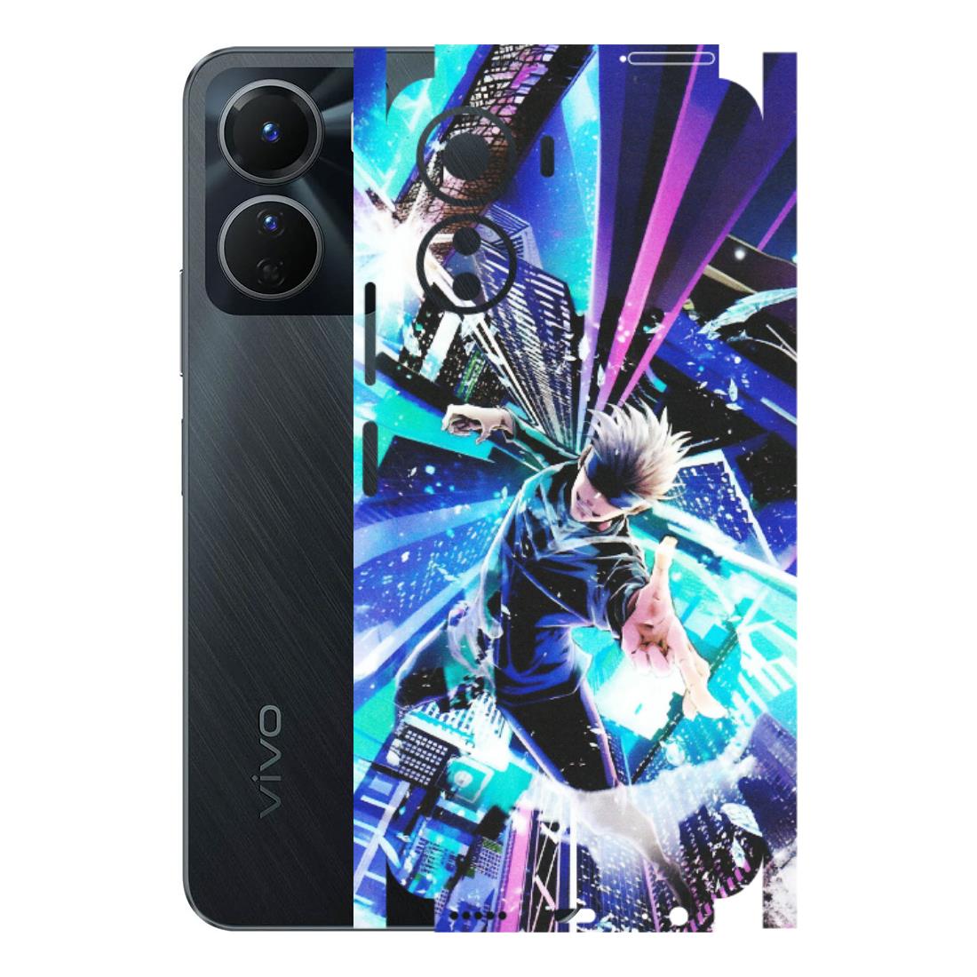 VIVO Y Series Phone Skins (All Models) - Manga Action Jujustu Kaisen Anime - Matte Finish (M-155) Vivo Y16