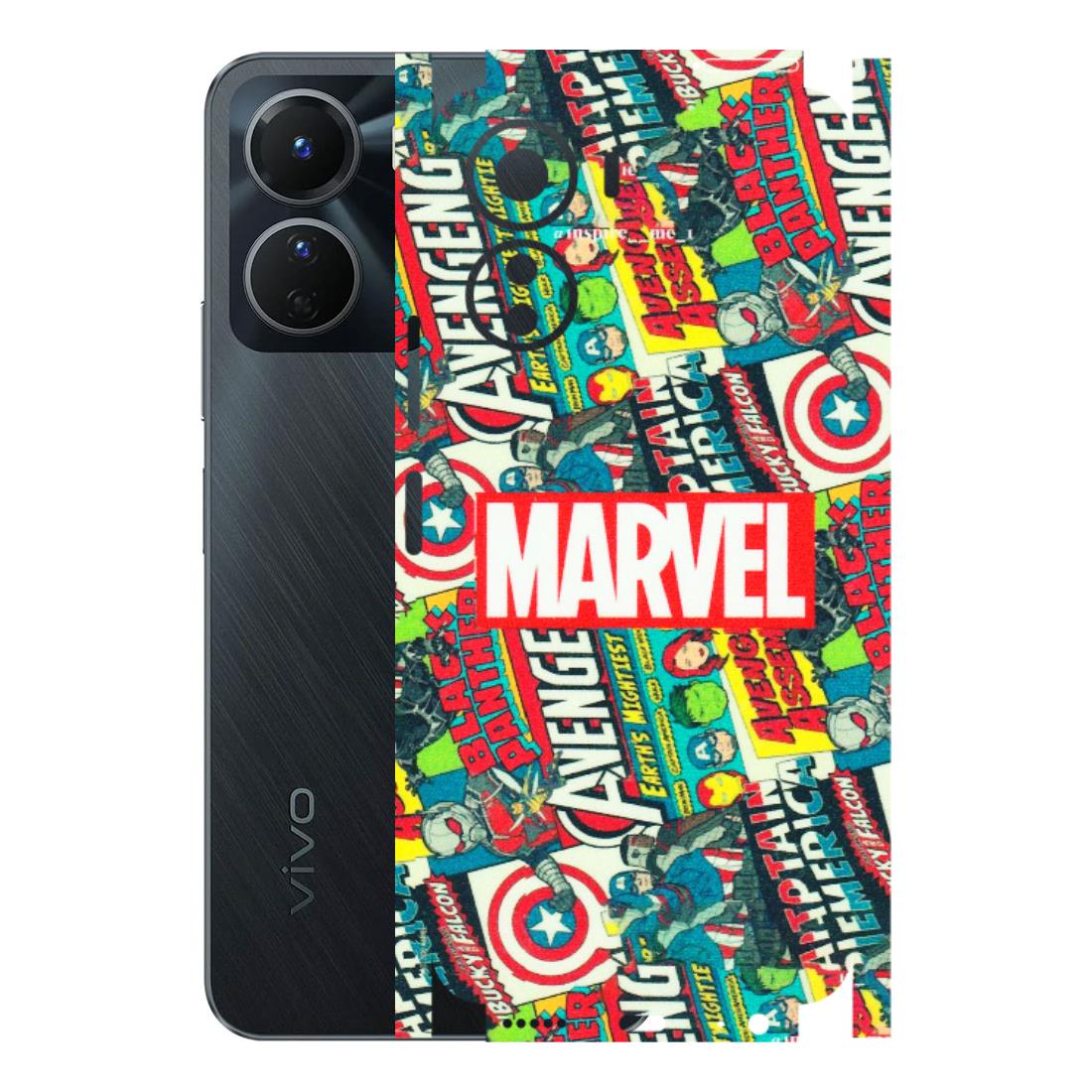 VIVO Y Series Phone Skins (All Models) - Marvel Comic Lover - Matte Finish (M-30) Vivo Y16