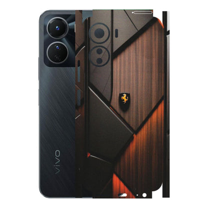 VIVO Y Series Phone Skins (All Models) - Lambo Beauty Wood Pattern Sober - Matte Finish (M-51) Vivo Y16