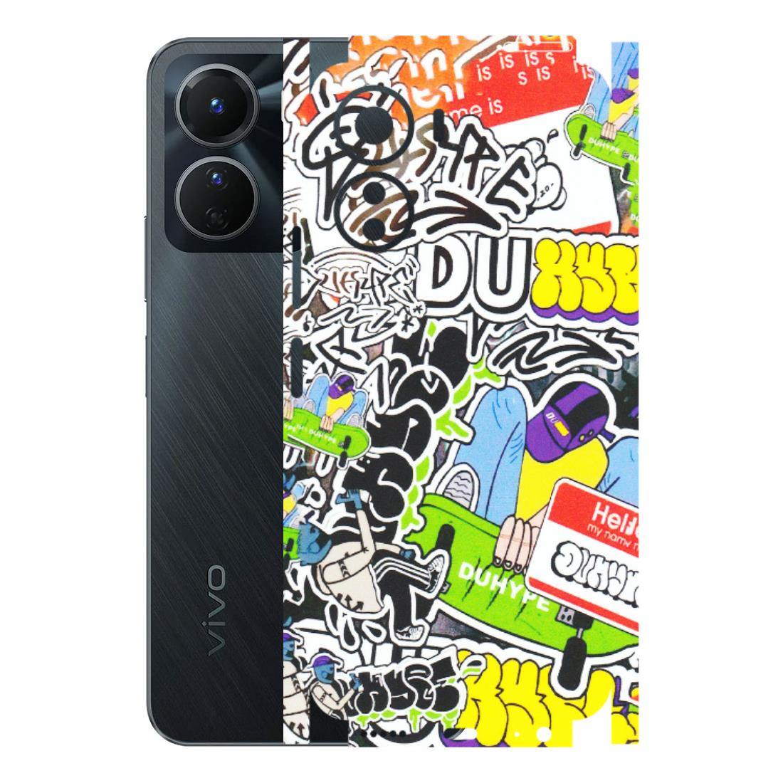 VIVO Y Series Phone Skins (All Models) - Dope Graffiti - Matte Finish (M-61) Vivo Y16