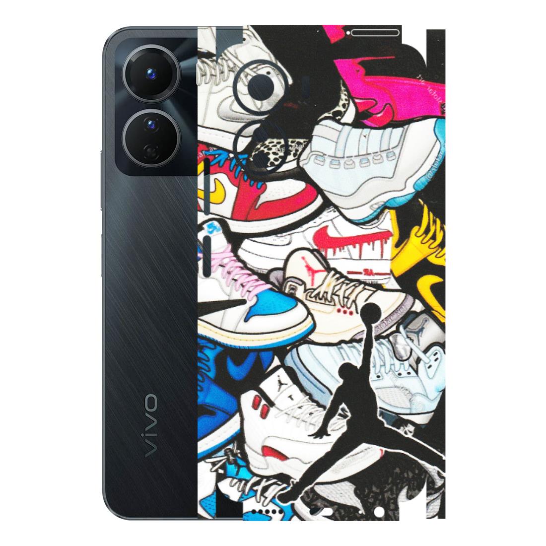 VIVO Y Series Phone Skins (All Models) - Jordan Sneakers Fan - Matte Finish (M-80) Vivo Y16