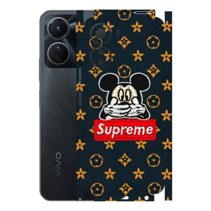 VIVO Y Series Phone Skins (All Models) - Mickey Supreme - Matte Finish (M-83) Vivo Y16