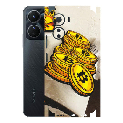 VIVO Y Series Phone Skins (All Models) - Billionaire Bitcoin Collection - Matte Finish (M-92) Vivo Y16