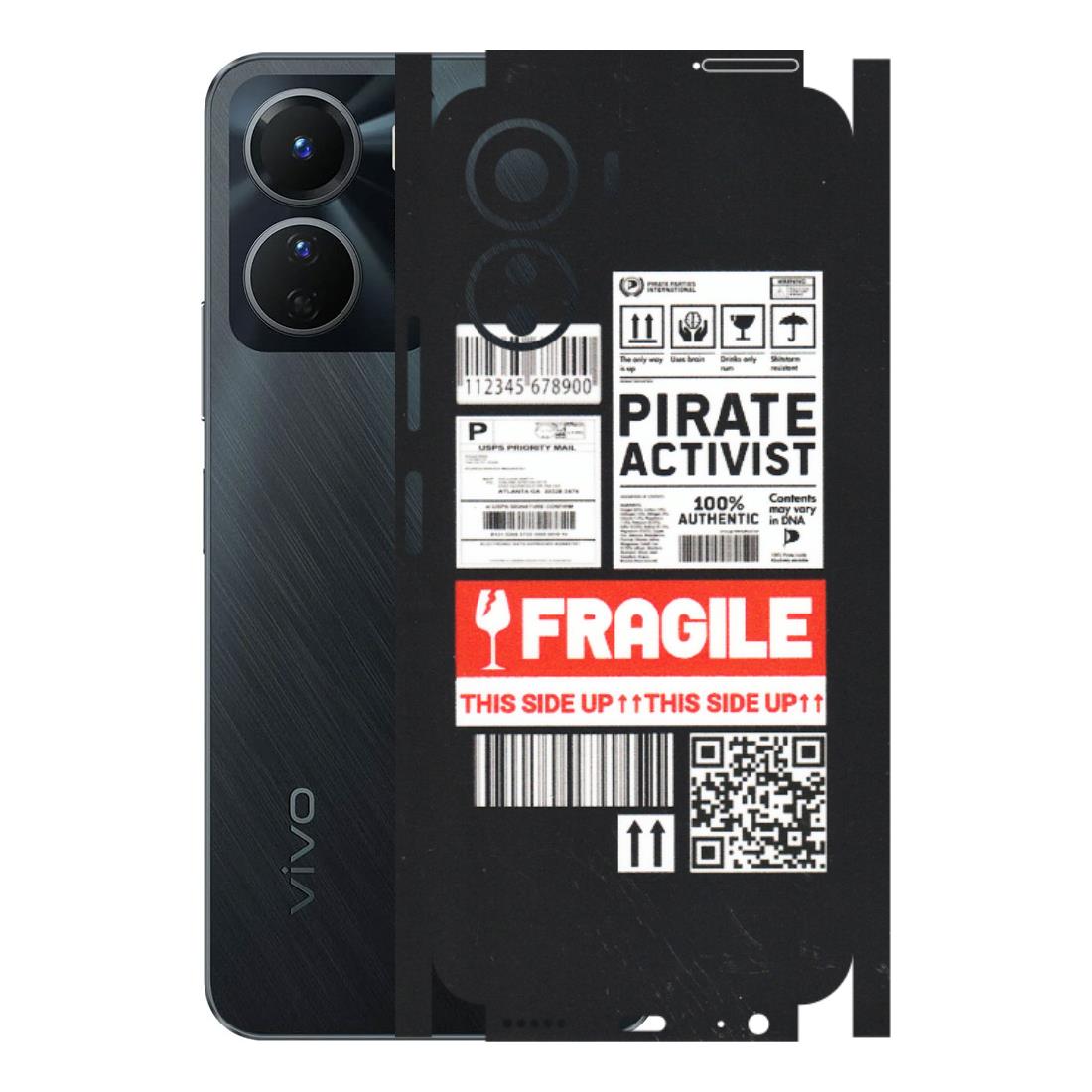 VIVO Y Series Phone Skins (All Models) - Handle With Care - Matte Finish (M-99) Vivo Y16