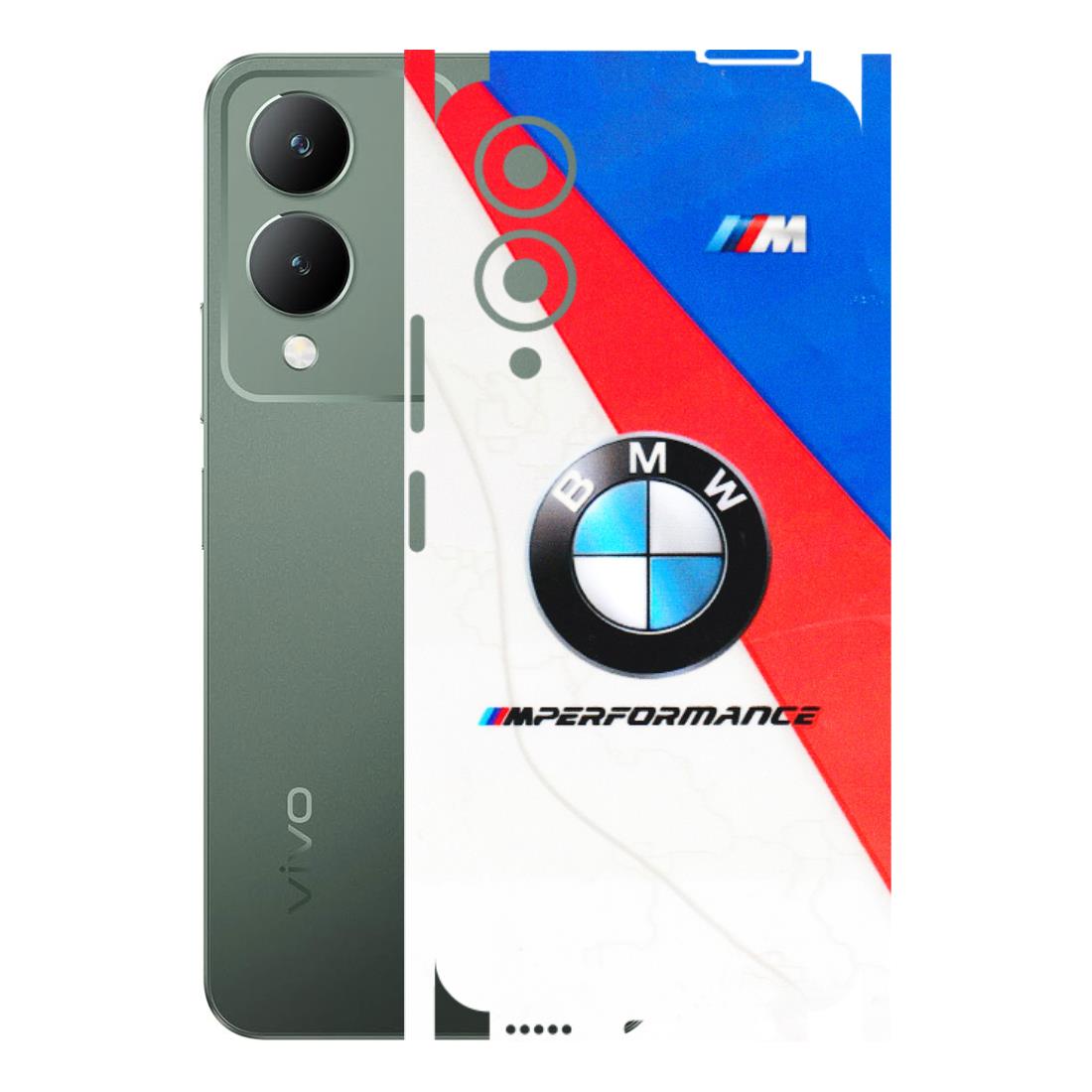 VIVO Y Series Phone Skins (All Models) - BM Performance Car Lover - 3D Embossed Finish (L-10) Vivo Y17S