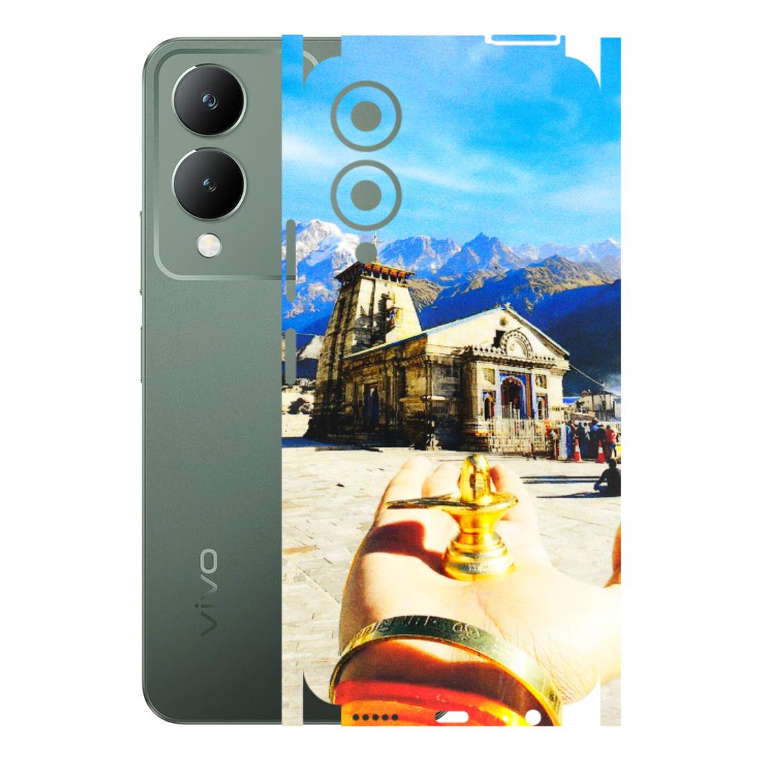 VIVO Y Series Phone Skins (All Models) - Beauty of Kedarnath - 3D Embossed Finish (L-108) Vivo Y17S