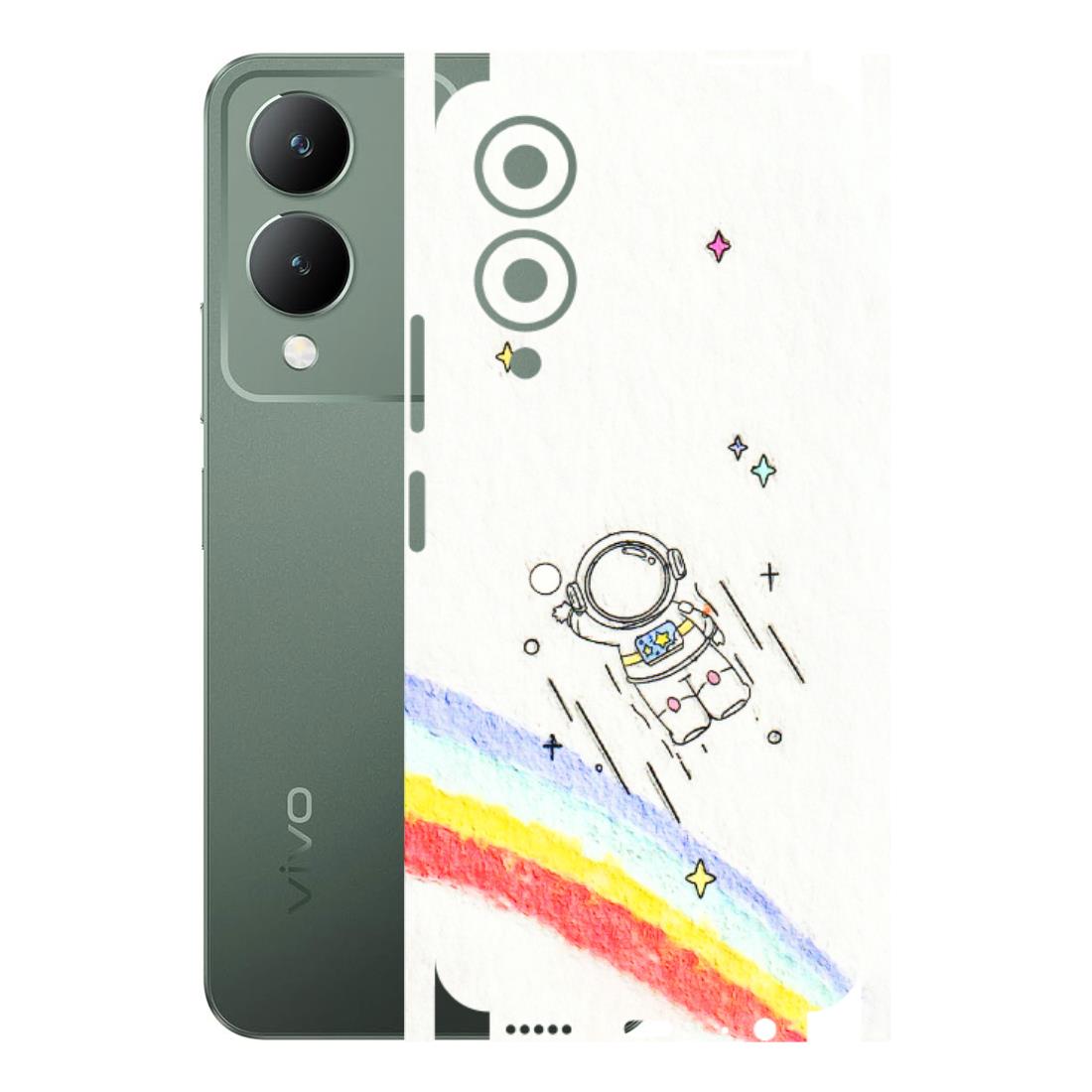 VIVO Y Series Phone Skins (All Models) - Milkyway Astronaut - 3D Embossed Finish (L-110) Vivo Y17S