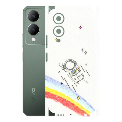 VIVO Y Series Phone Skins (All Models) - Milkyway Astronaut - 3D Embossed Finish (L-110) Vivo Y17S