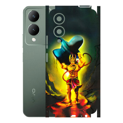 VIVO Y Series Phone Skins (All Models) - Hanuman Ji - 3D Embossed Finish (L-128) Vivo Y17S