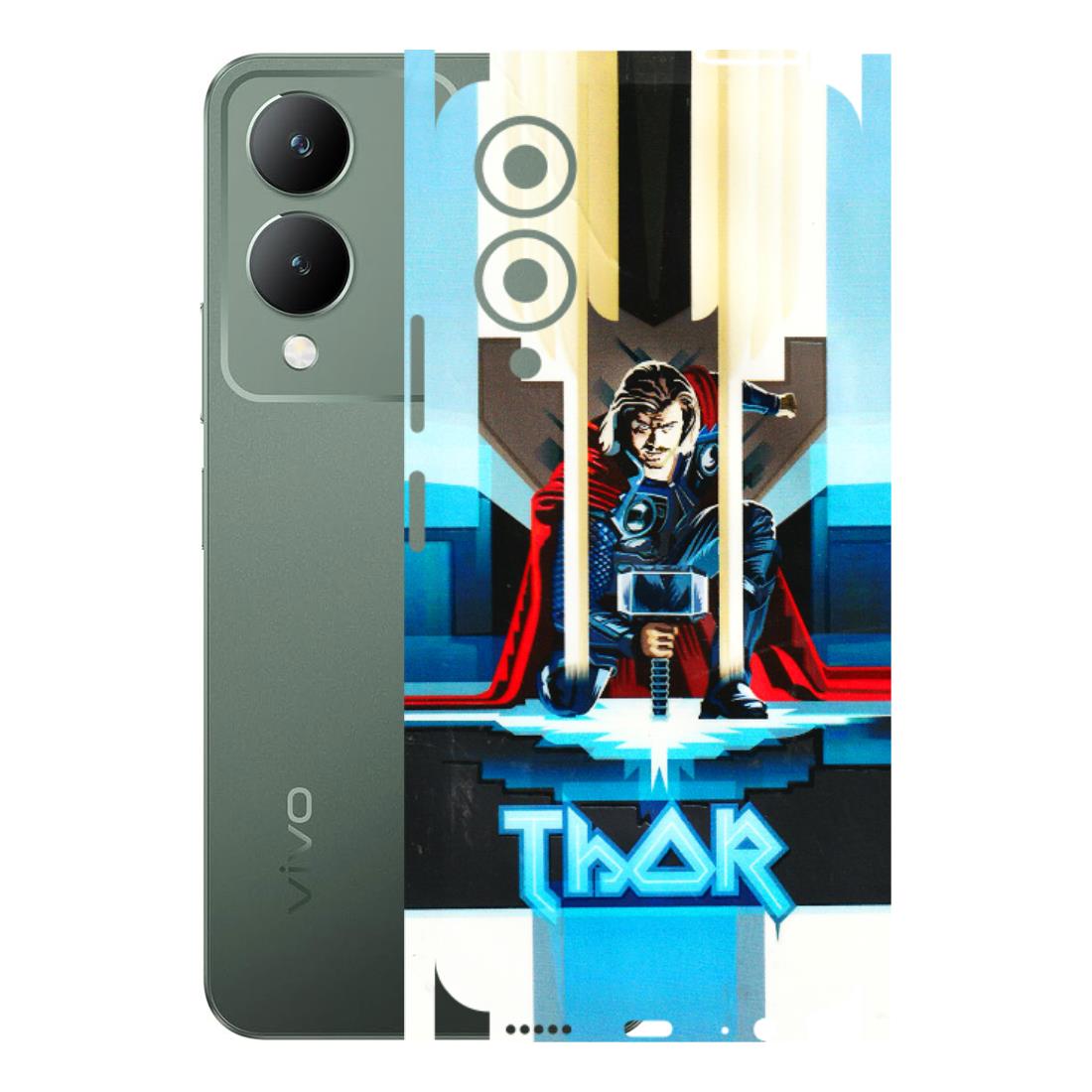 VIVO Y Series Phone Skins (All Models) - Thor - 3D Embossed Finish (L-137) Vivo Y17S
