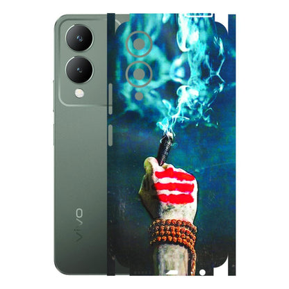 VIVO Y Series Phone Skins (All Models) - Mahadev Bhakt - 3D Embossed Finish (L-146) Vivo Y17S