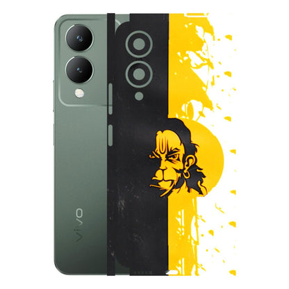 VIVO Y Series Phone Skins (All Models) - Bajrangbali - 3D Embossed Finish (L-151) Vivo Y17S