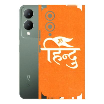 VIVO Y Series Phone Skins (All Models) - Hindu Kesari - 3D Embossed Finish (L-154) Vivo Y17S