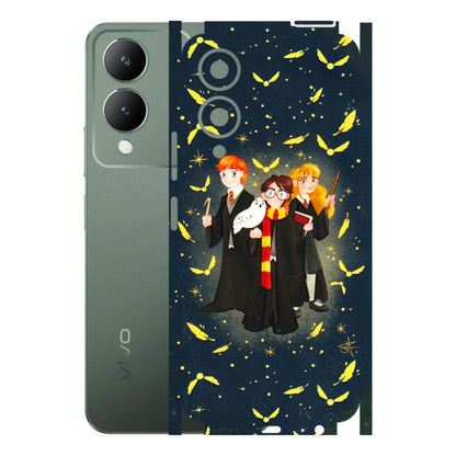 VIVO Y Series Phone Skins (All Models) - Harry Potter - 3D Embossed Finish (L-183) Vivo Y17S