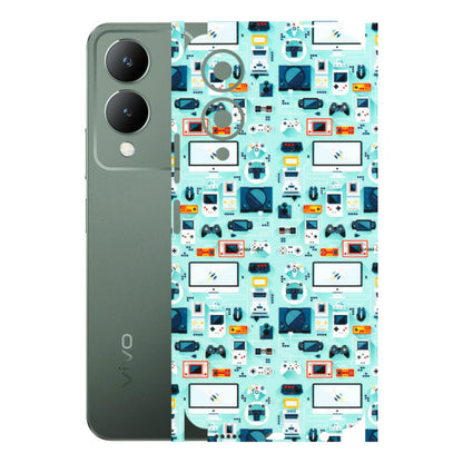 VIVO Y Series Phone Skins (All Models) - Gadgets Doodle - 3D Embossed Finish (L-184) Vivo Y17S