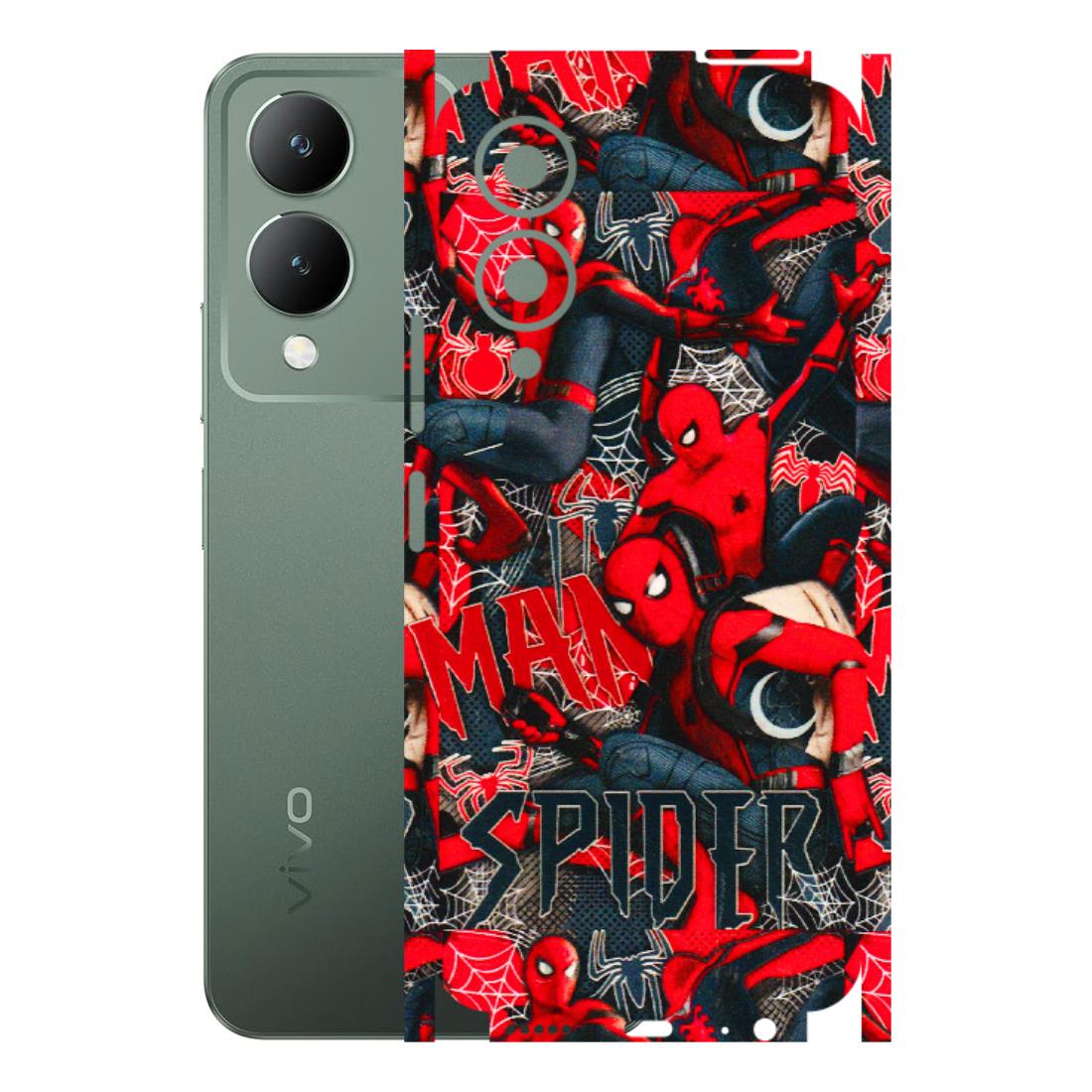 VIVO Y Series Phone Skins (All Models) - SpiderMan Cool - 3D Embossed Finish (L-188) Vivo Y17S