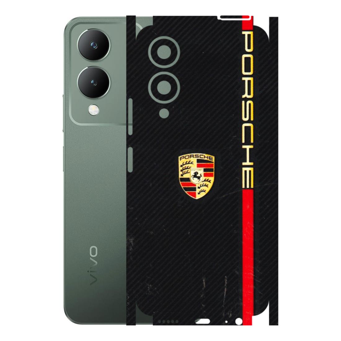 VIVO Y Series Phone Skins (All Models) - Premium Porsche - 3D Embossed Finish (L-225) Vivo Y17S