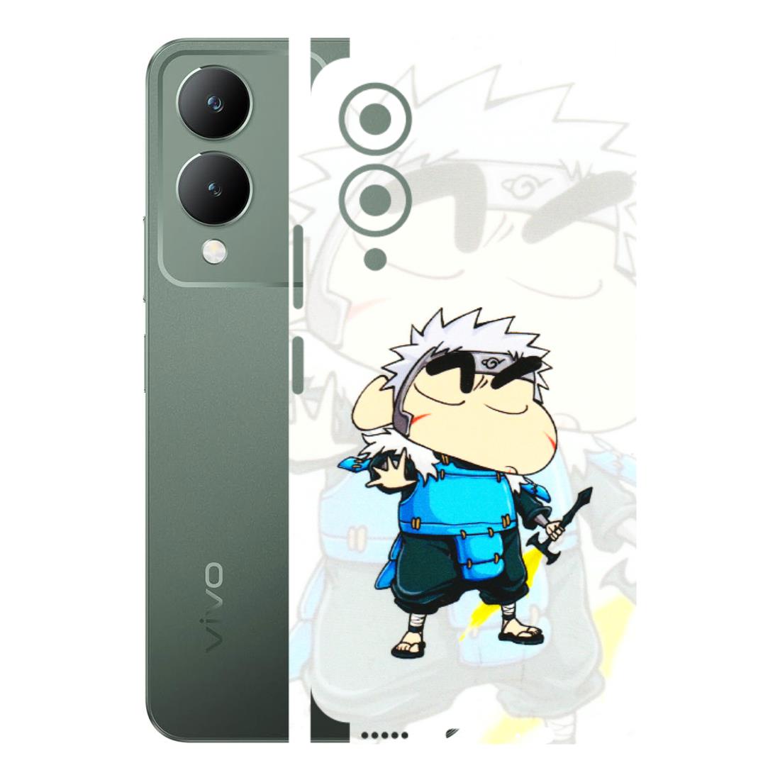 VIVO Y Series Phone Skins (All Models) - Angry Young Shinchan - 3D Embossed Finish (L-226) Vivo Y17S