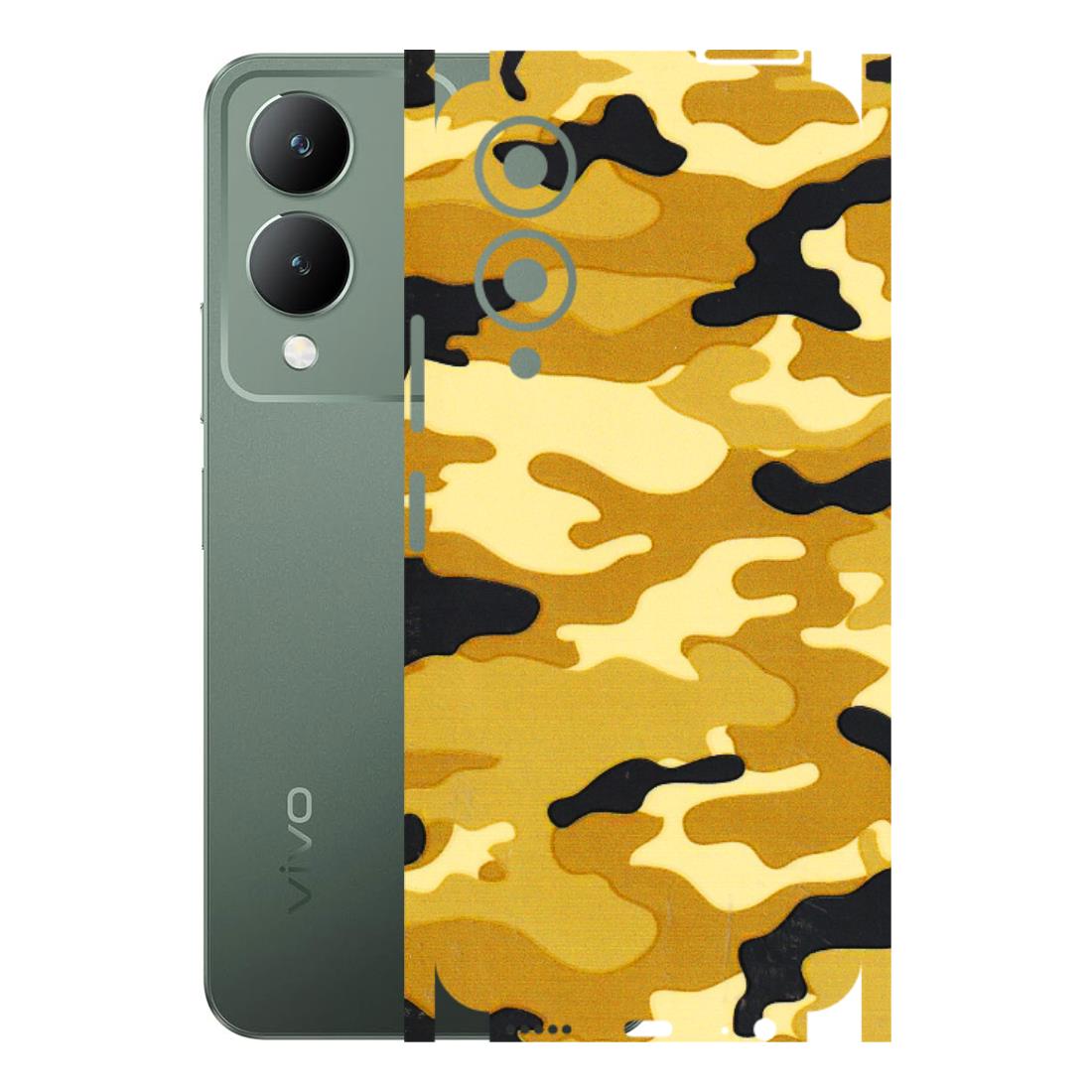 VIVO Y Series Phone Skins (All Models) - Indian Camo - 3D Embossed Finish (L-228) Vivo Y17S