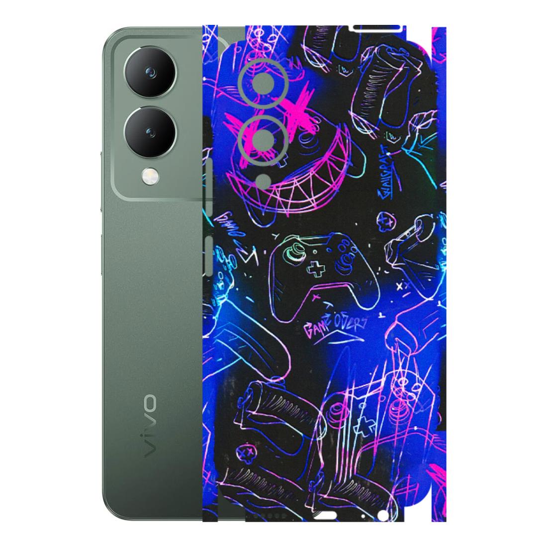 VIVO Y Series Phone Skins (All Models) - Gamers Paradise - 3D Embossed Finish (L-258) Vivo Y17S