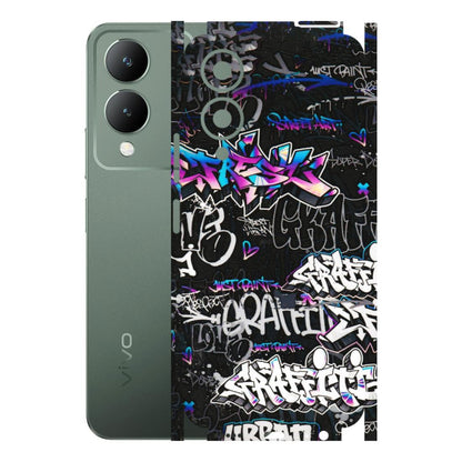 VIVO Y Series Phone Skins (All Models) - Graffiti Killer - 3D Embossed Finish (L-274) Vivo Y17S
