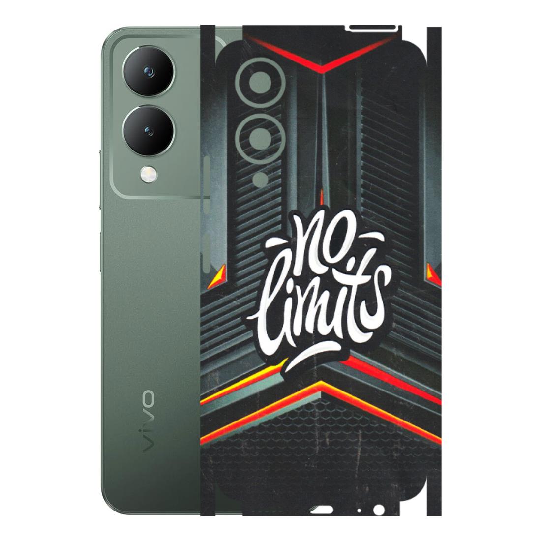VIVO Y Series Phone Skins (All Models) - No Limits - 3D Embossed Finish (L-286) Vivo Y17S