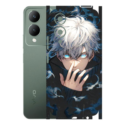 VIVO Y Series Phone Skins (All Models) - New Jujutsu Kaisen Anime - 3D Embossed Finish (L-313) Vivo Y17S