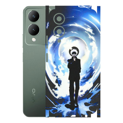 VIVO Y Series Phone Skins (All Models) - Jujustu Kaisen Anime Manga - 3D Embossed Finish (L-317) Vivo Y17S