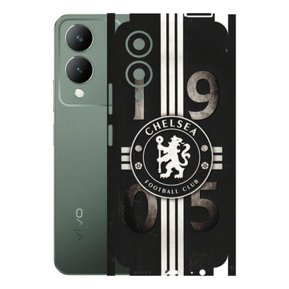 VIVO Y Series Phone Skins (All Models) - Chelsea Fan Club - 3D Embossed Finish (L-36) Vivo Y17S