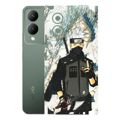 VIVO Y Series Phone Skins (All Models) - Kakashi Hatake Naruto Anime - 3D Embossed Finish (L-46) Vivo Y17S
