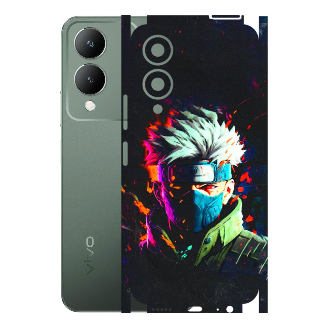 VIVO Y Series Phone Skins (All Models) - Anime Cool Character - 3D Embossed Finish (L-59) Vivo Y17S