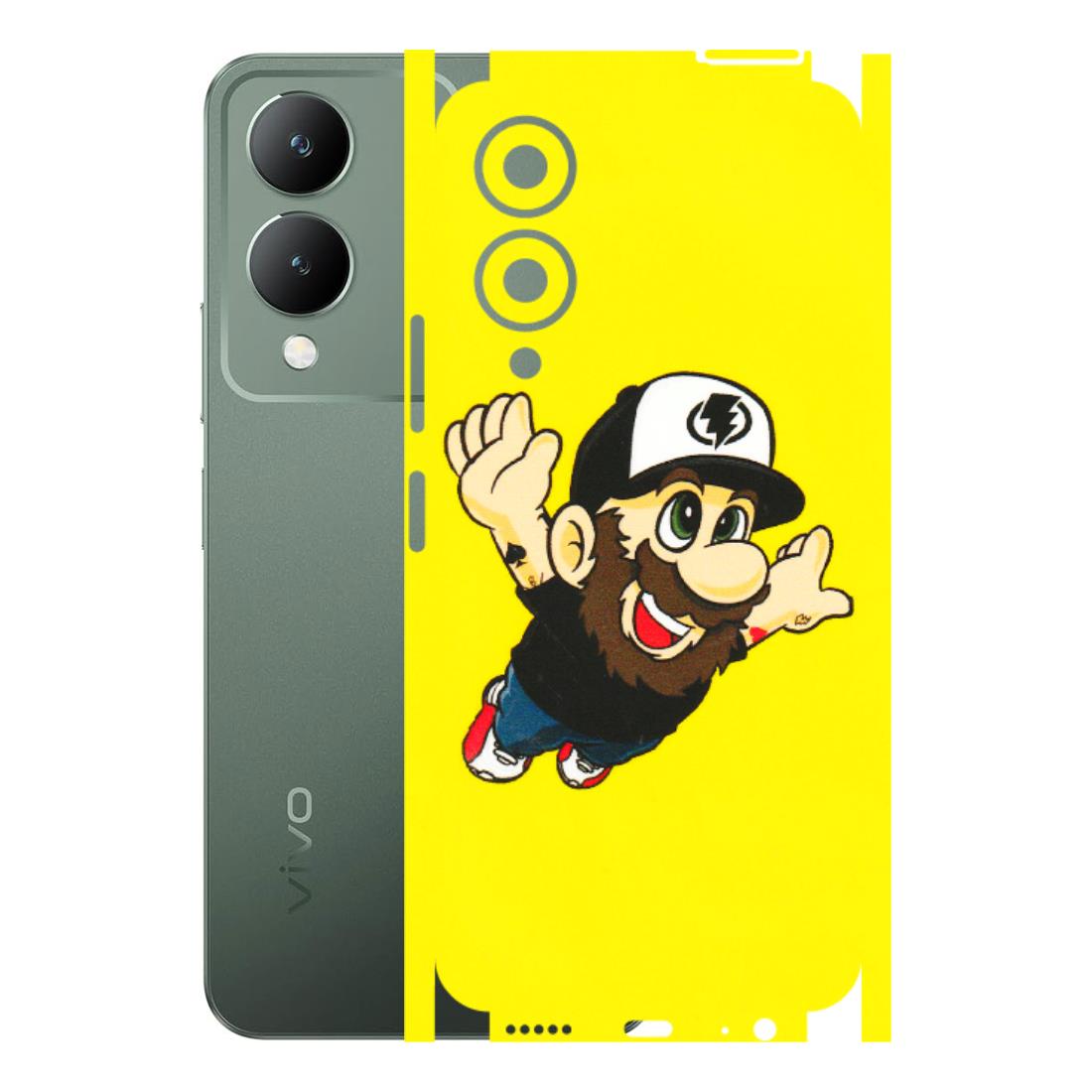 VIVO Y Series Phone Skins (All Models) - Flying Beardo - 3D Embossed Finish (L-60) Vivo Y17S